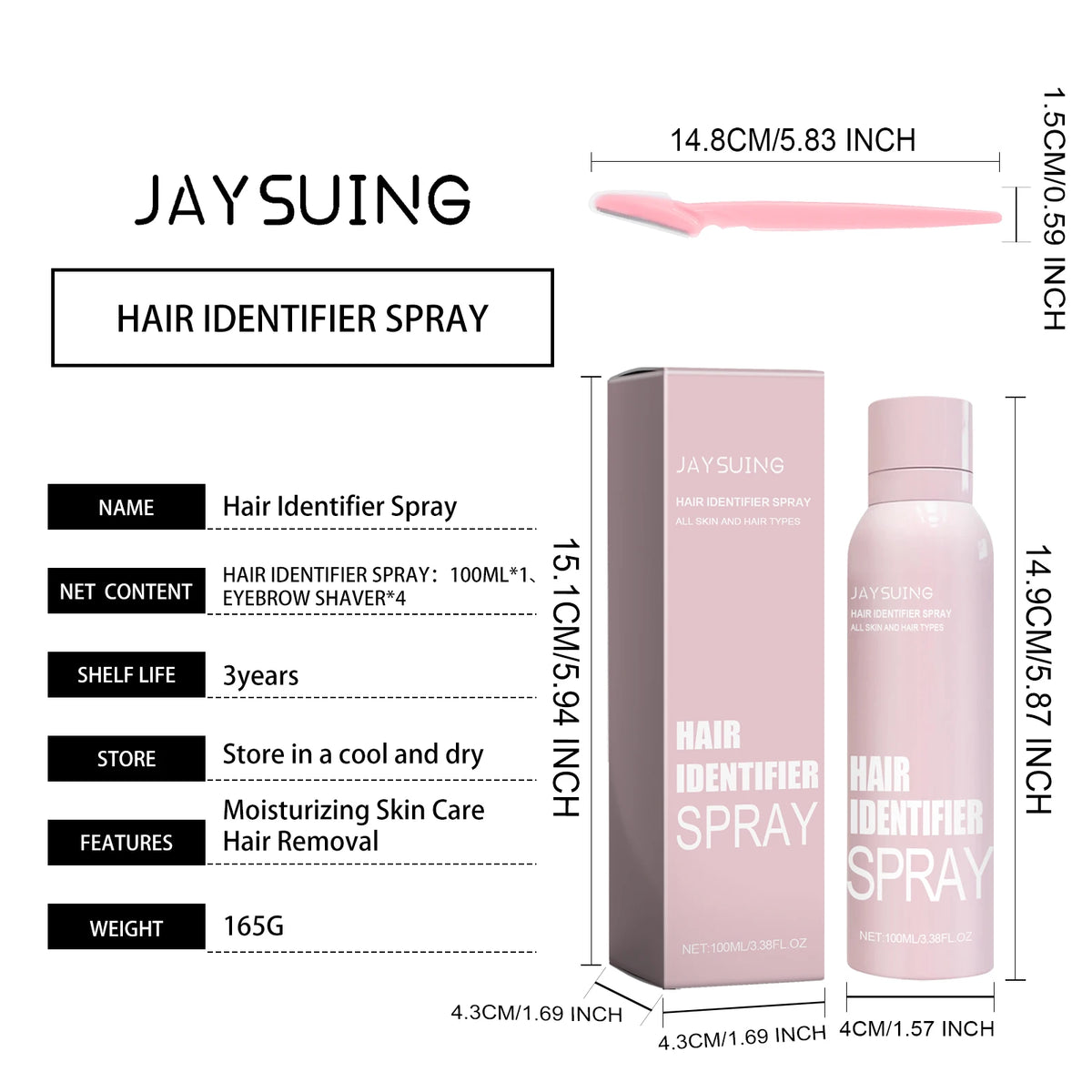 Radiant Skin Hair Removal Spray